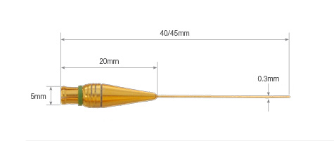 Precision Acoustics NH0075：75微米针式水听器